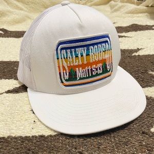 salty rodeo western snapback